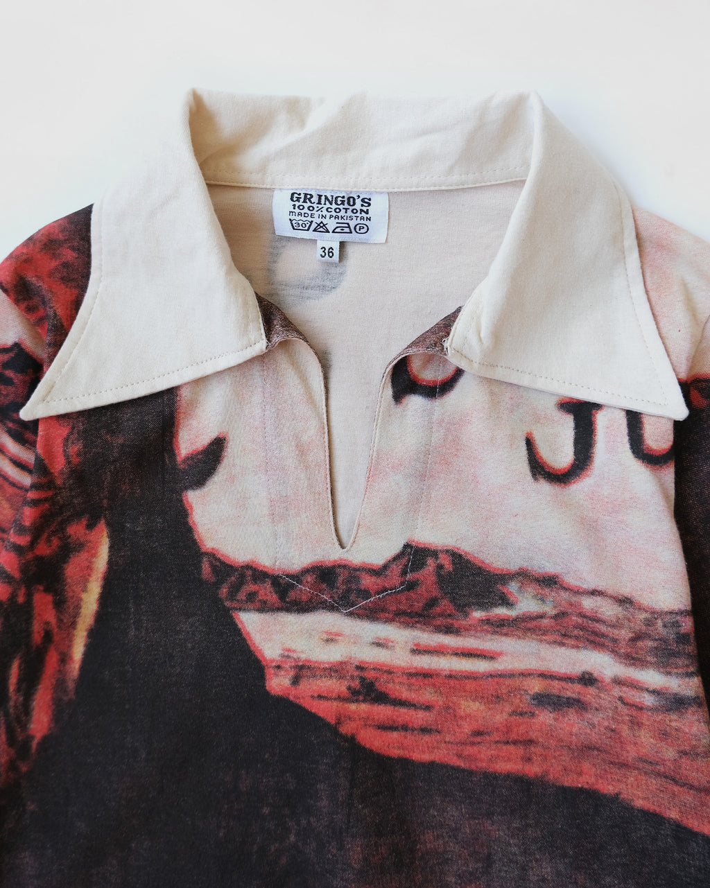 Art Printed S/S Cotton Polo