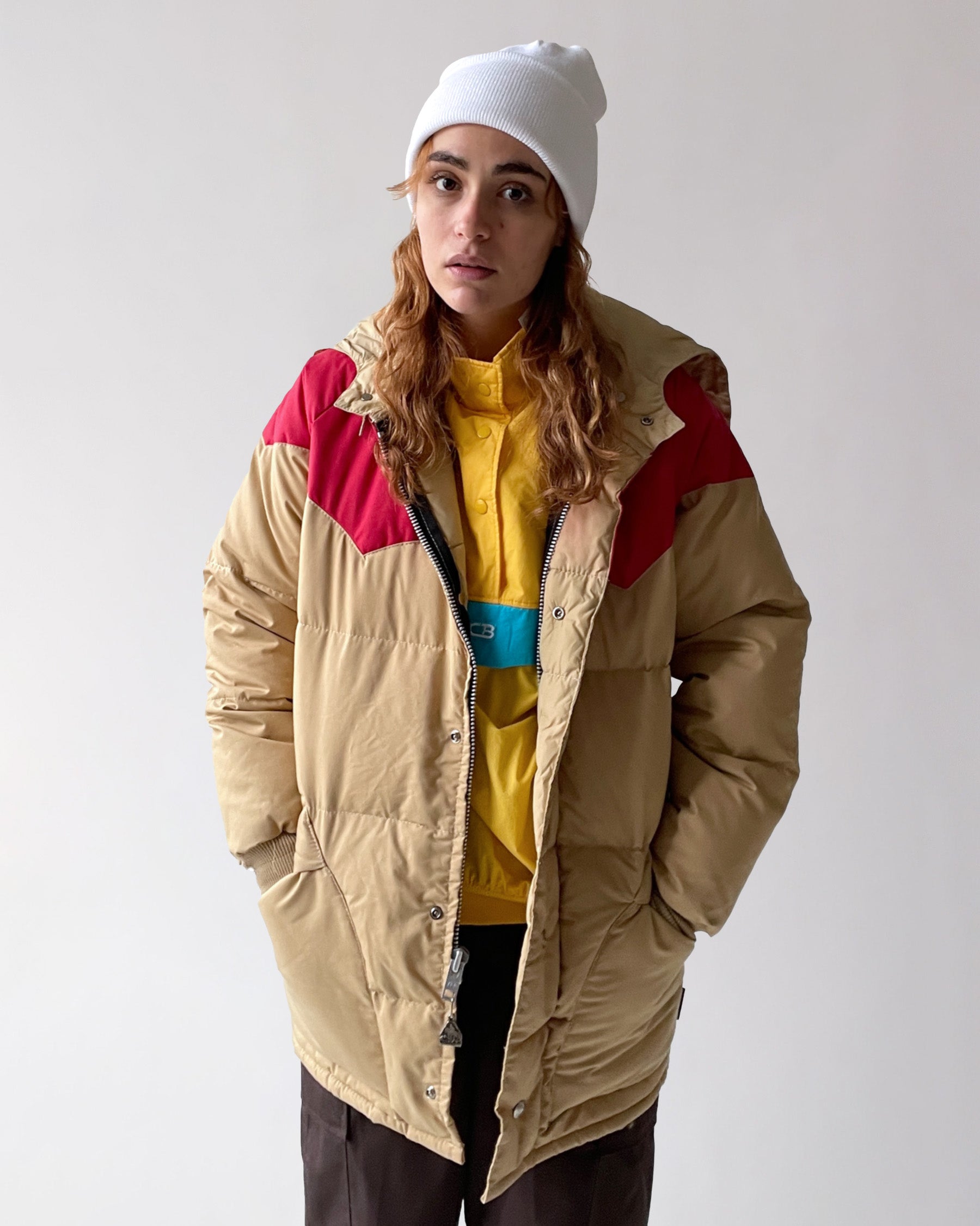 NOS Ski Down Jacket - Beige