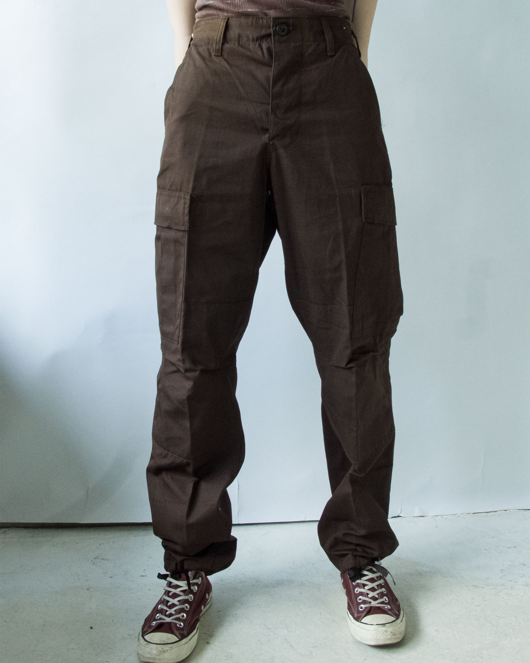 N.O.S US Rip Stop 6 Pockets Pants Brown