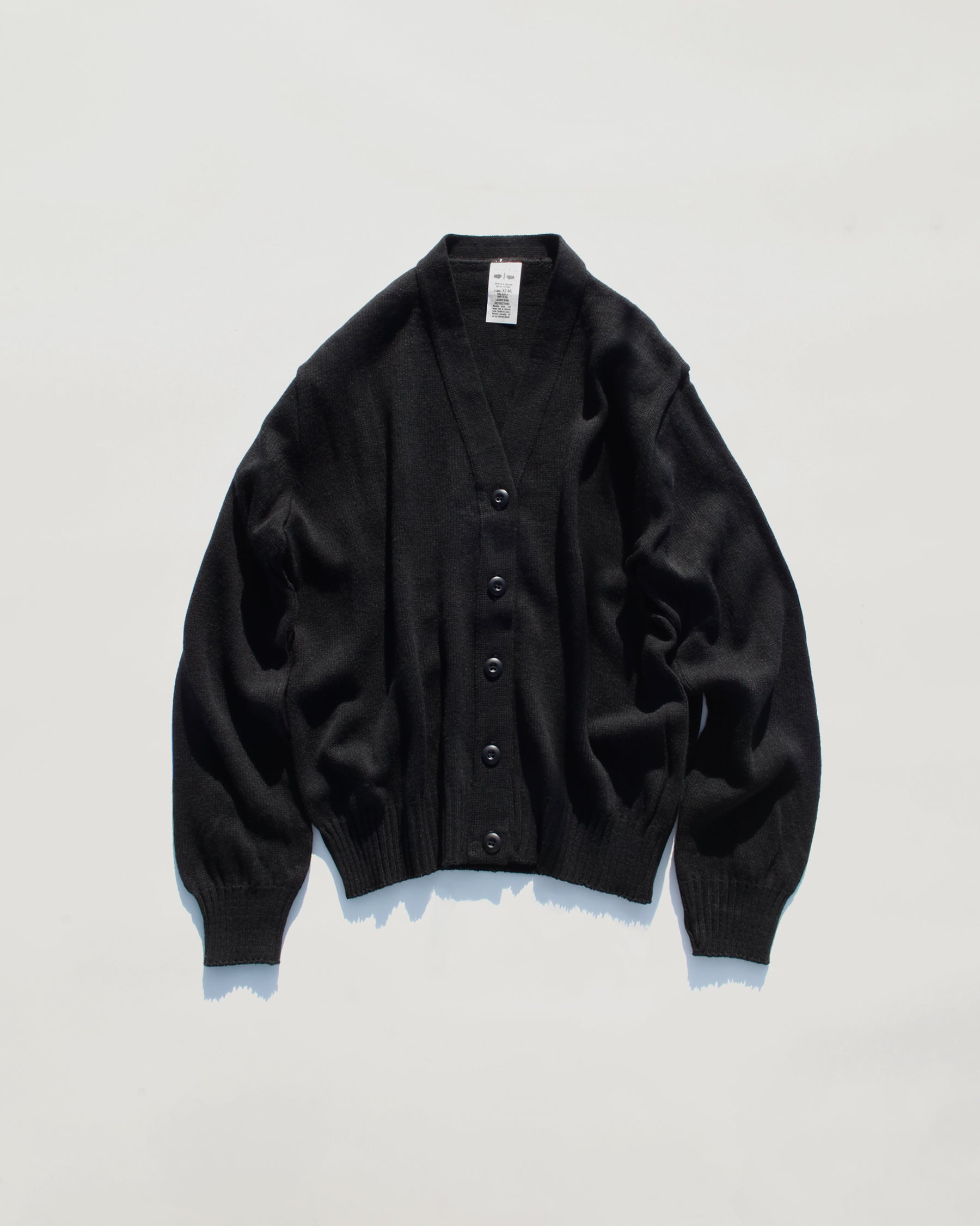 Black V/N Cardigan