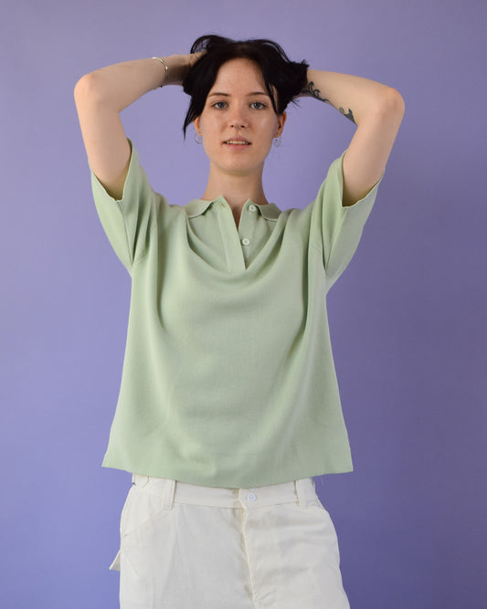 "RYE TENDER" Beach Polo Light Green