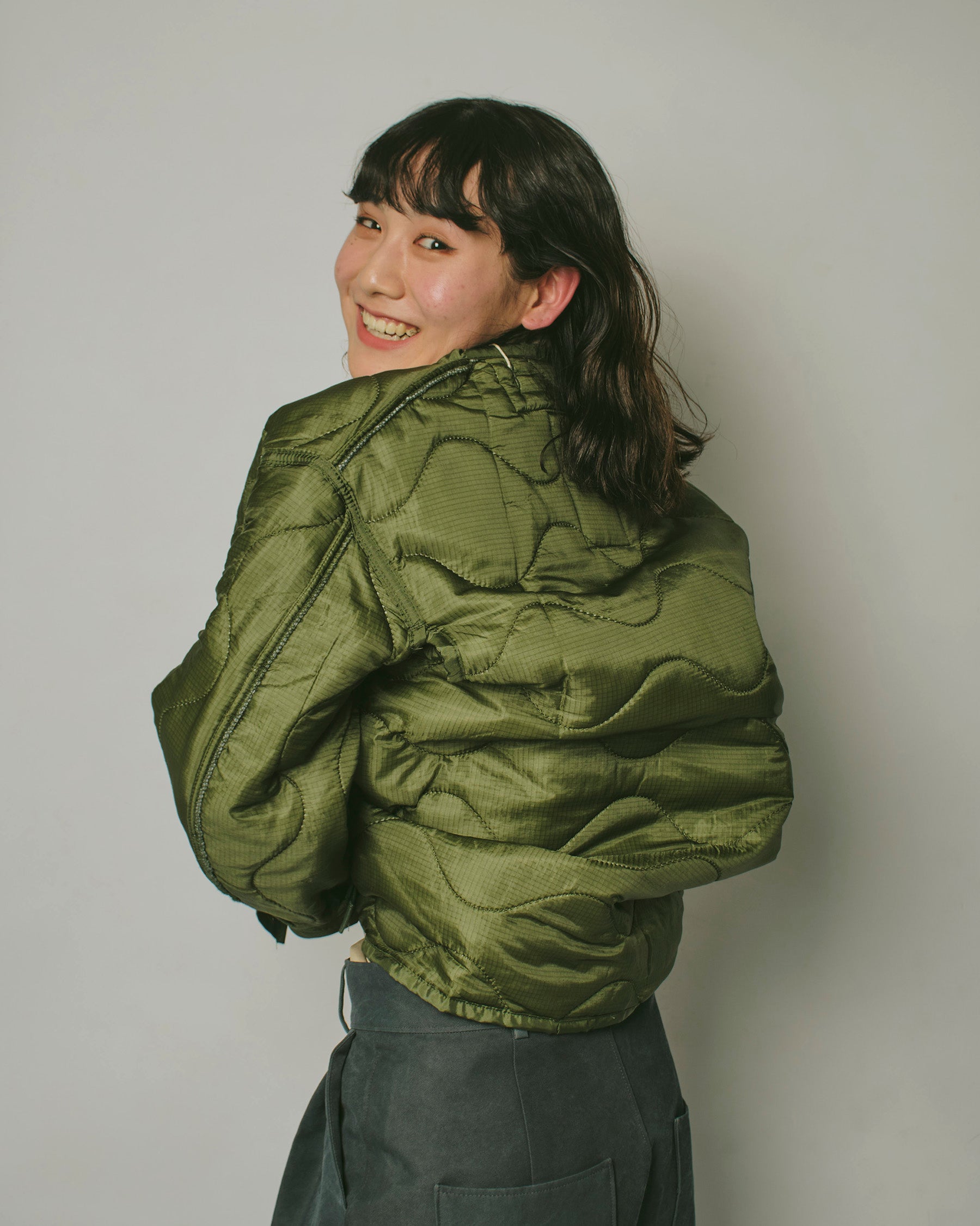 NOS Lining Jacket w/ Button
