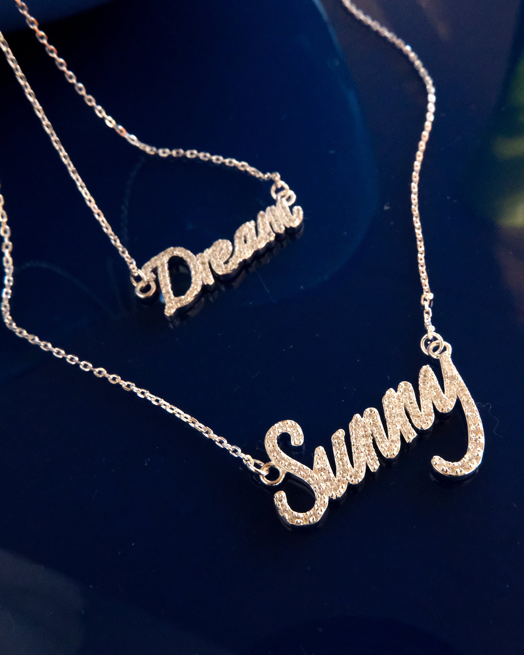 CZ Souvenir Necklace - Dream