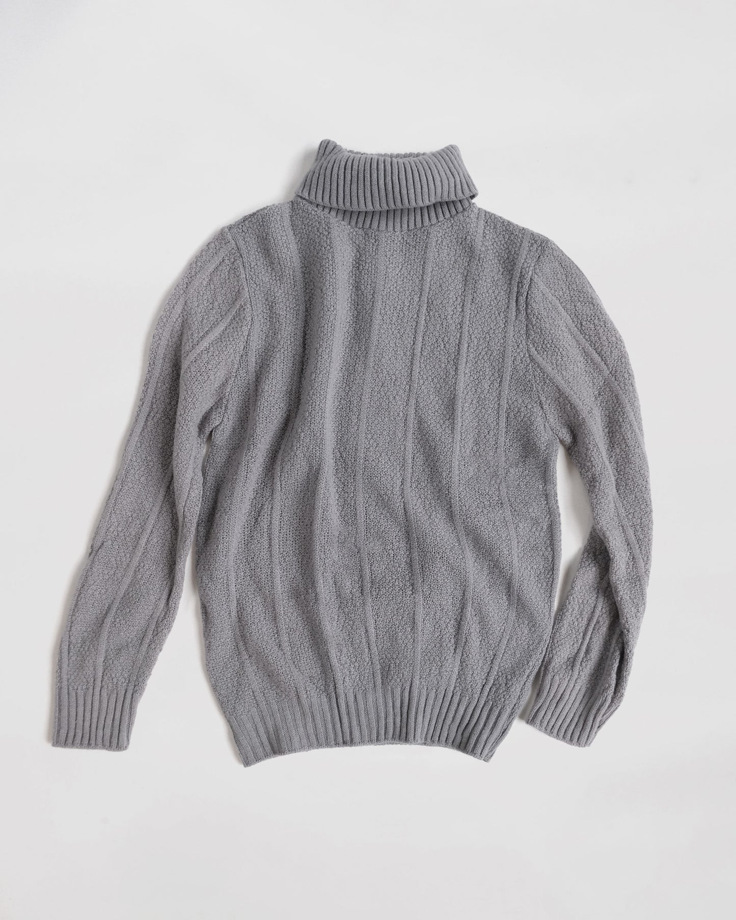 NOS Turtleneck with Back Zipper - Gray