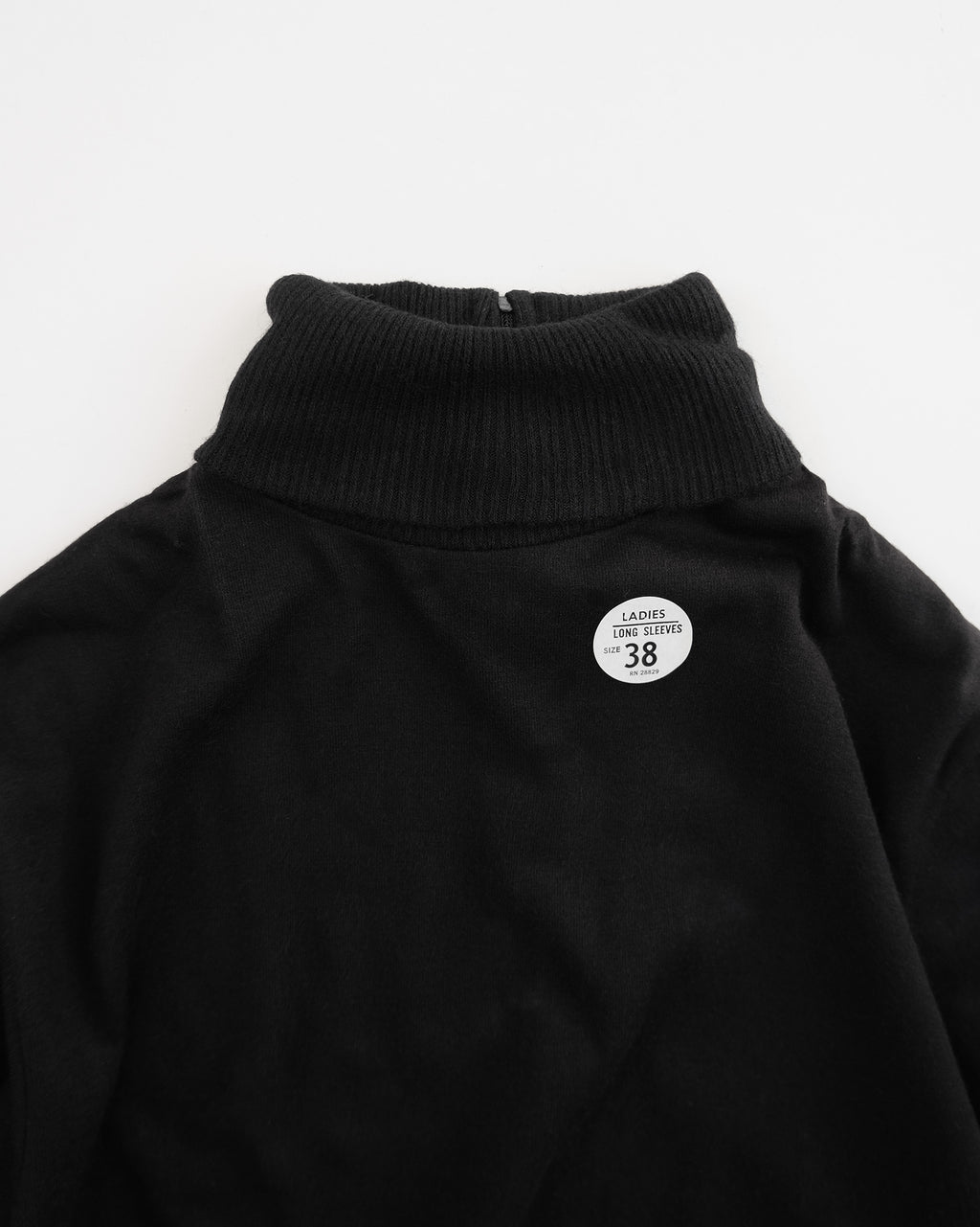 NOS Turtleneck Sweater with Back Zippier