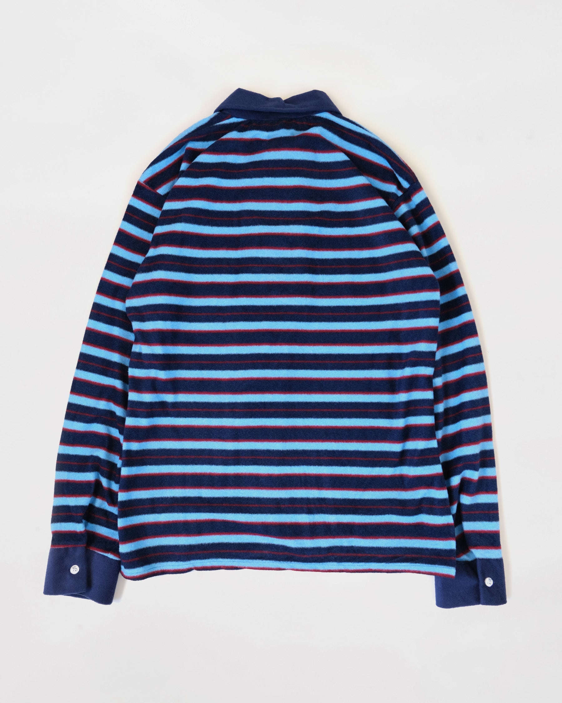 Velour Polo - Blue