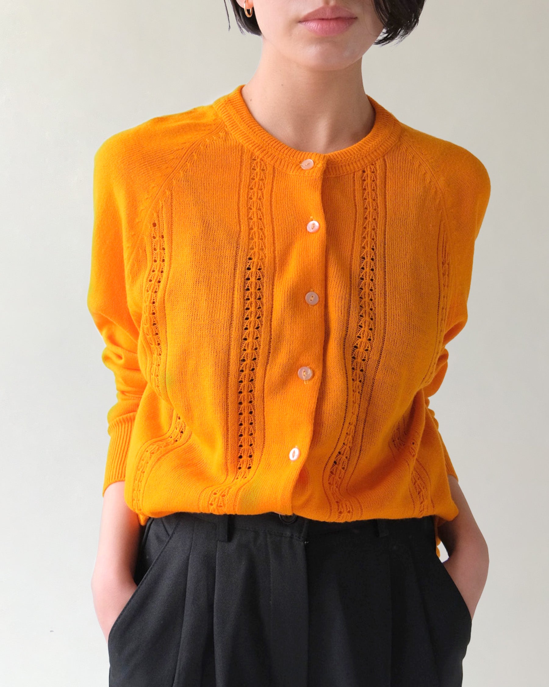 NOS Orange Cardigan