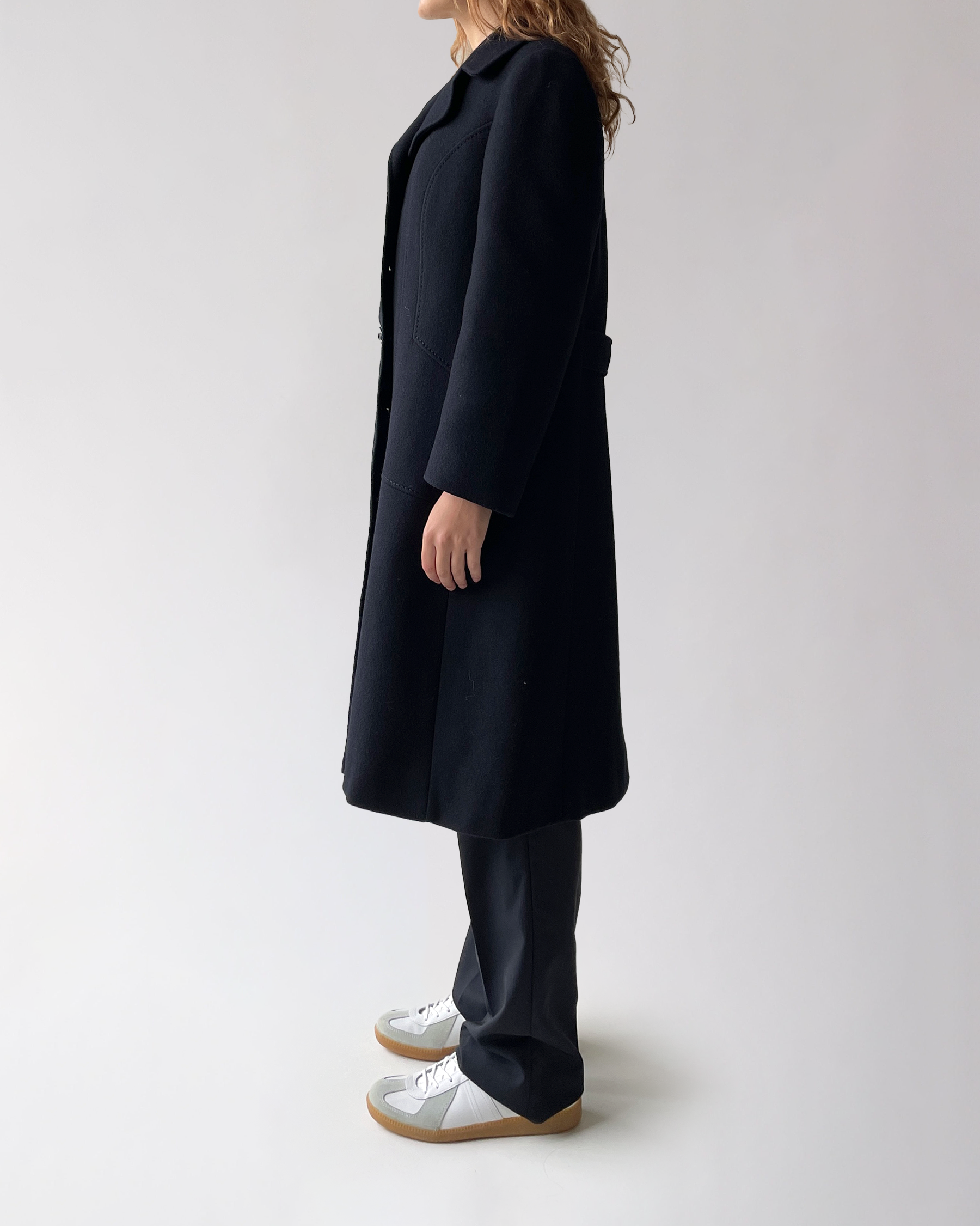 NOS Wool Coat Made In France