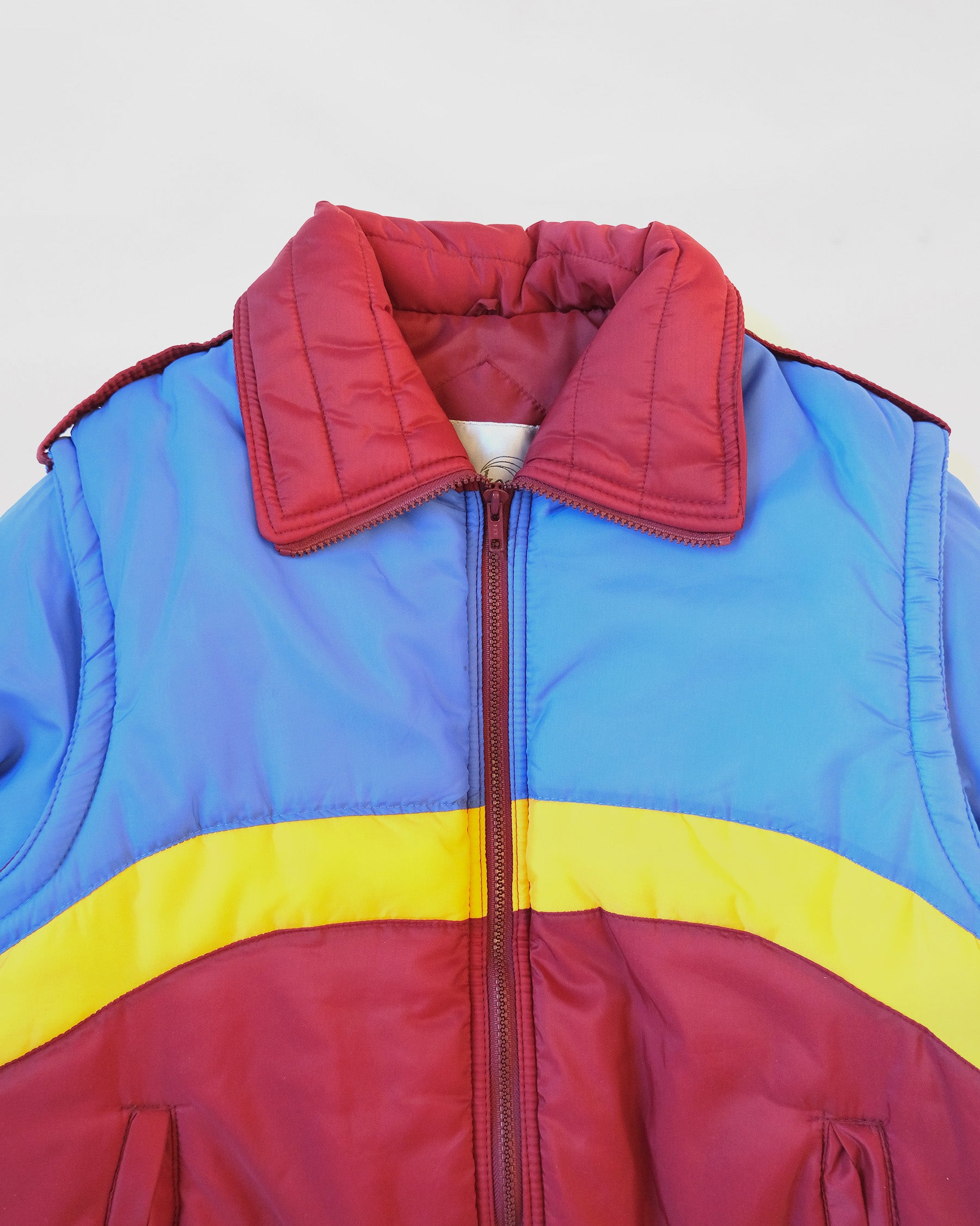 NOS Sleeve Removable Ski Down Jacket