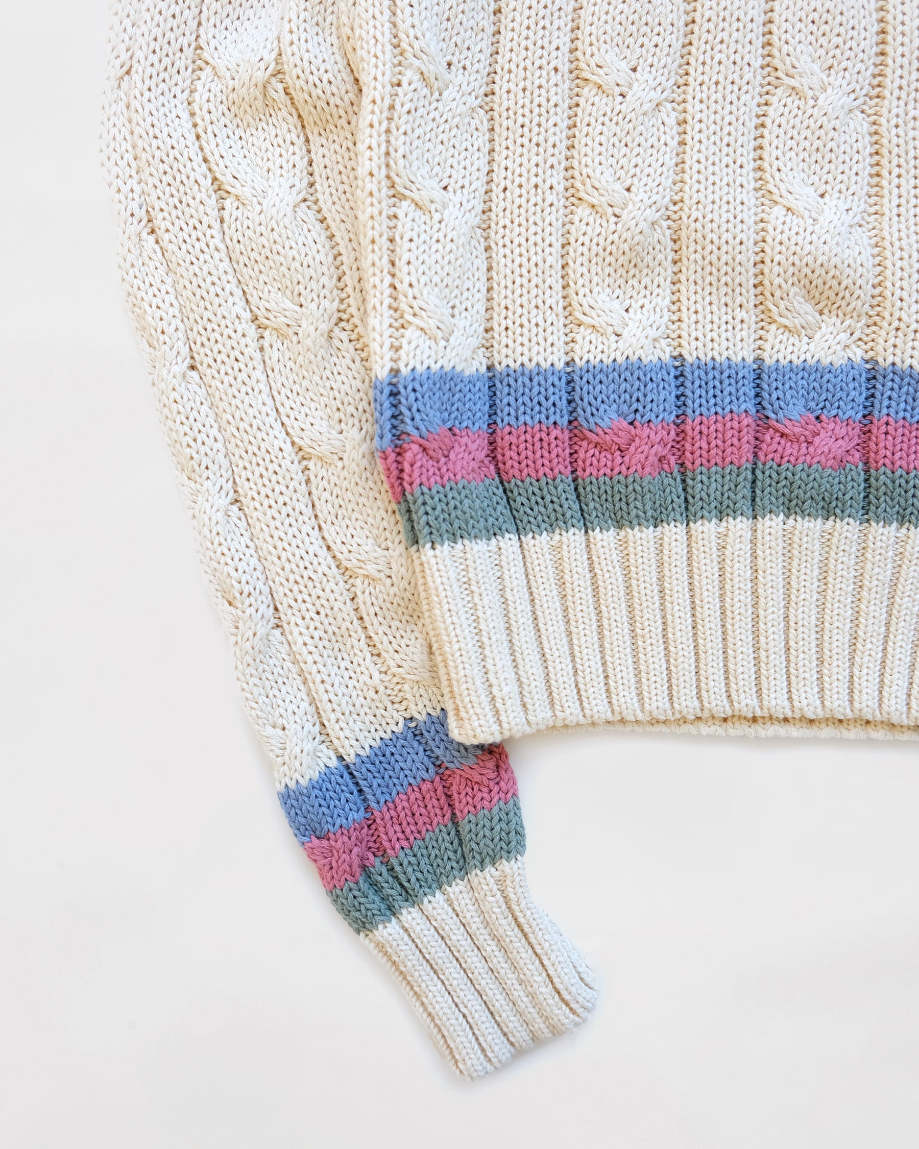 Cotton V-neck Sweater