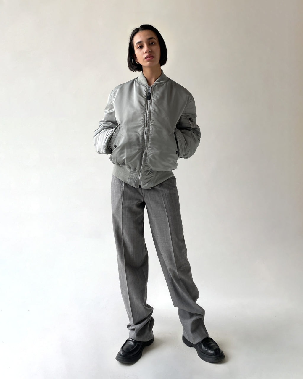 MA-1 Flight Jacket - Gray