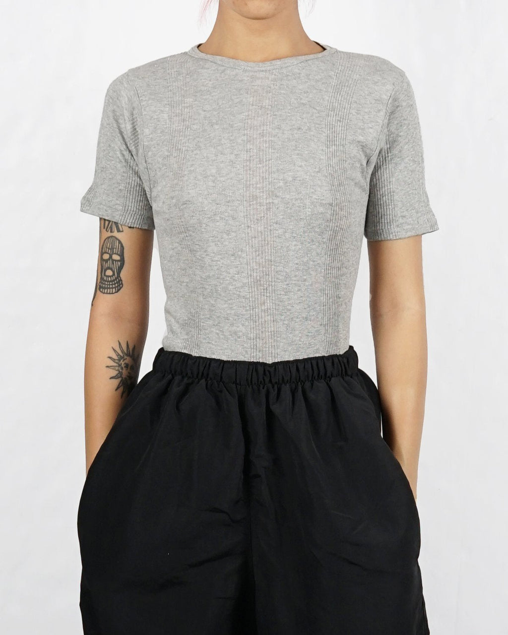 N.O.S Miller Tee Gray Made In USA