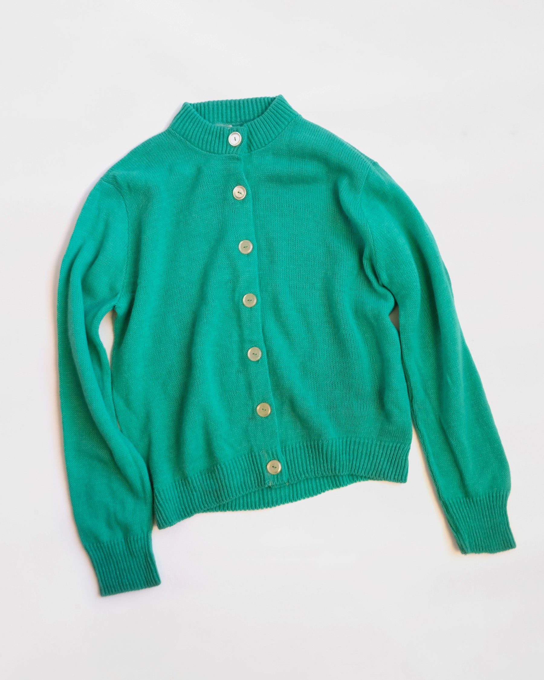 Pale Green Cardigan