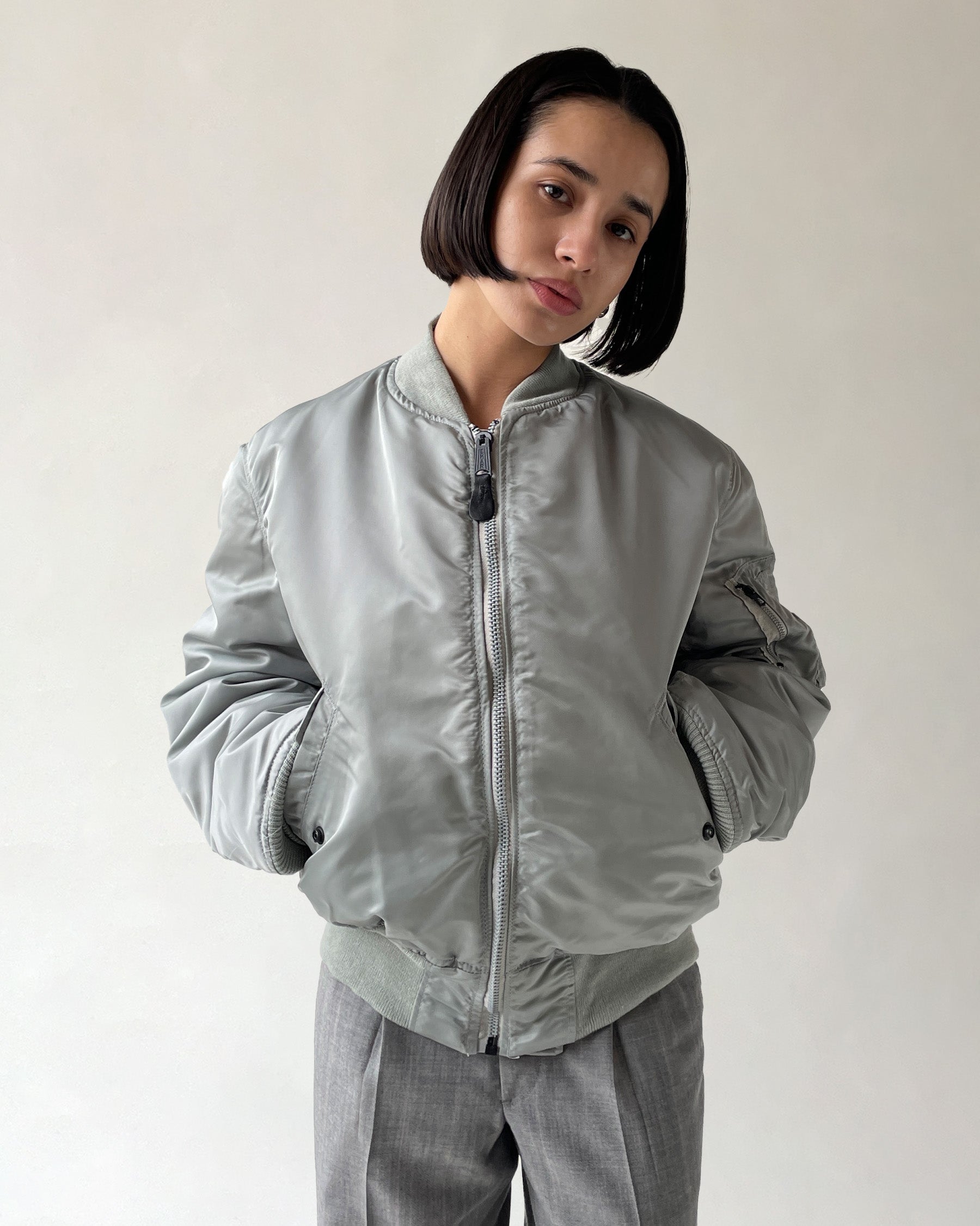 MA-1 Flight Jacket - Gray