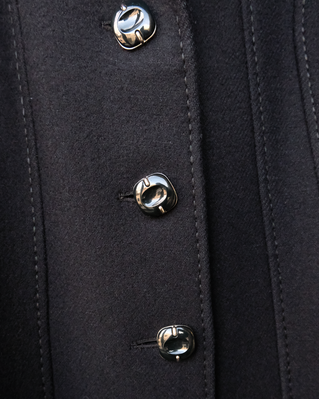 NOS Wool Coat Made In France