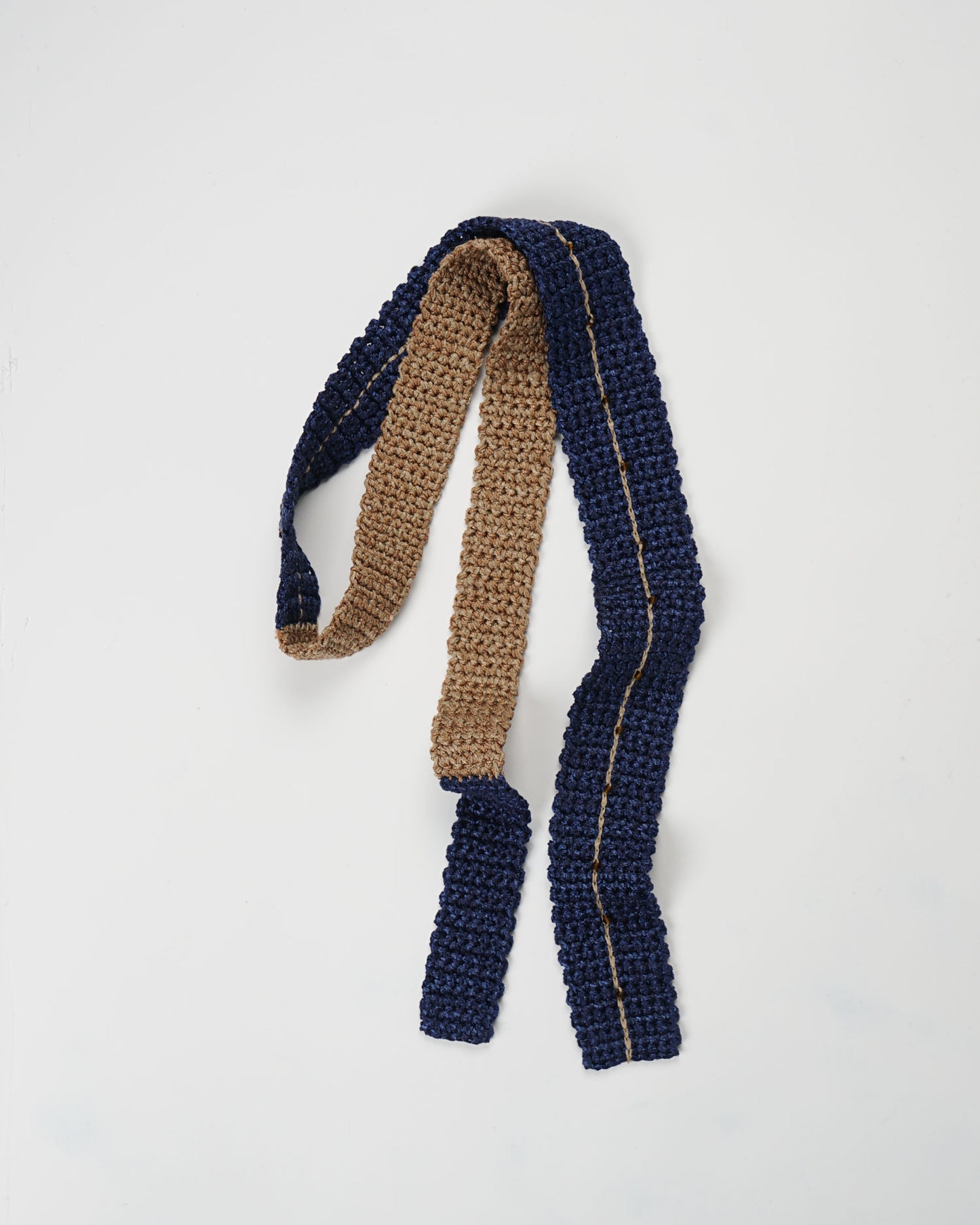 Hand Knitting Necktie 07