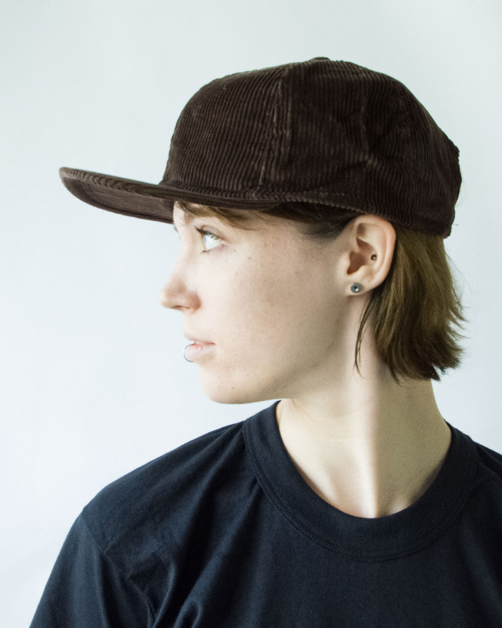 Corduroy Cap - Brown