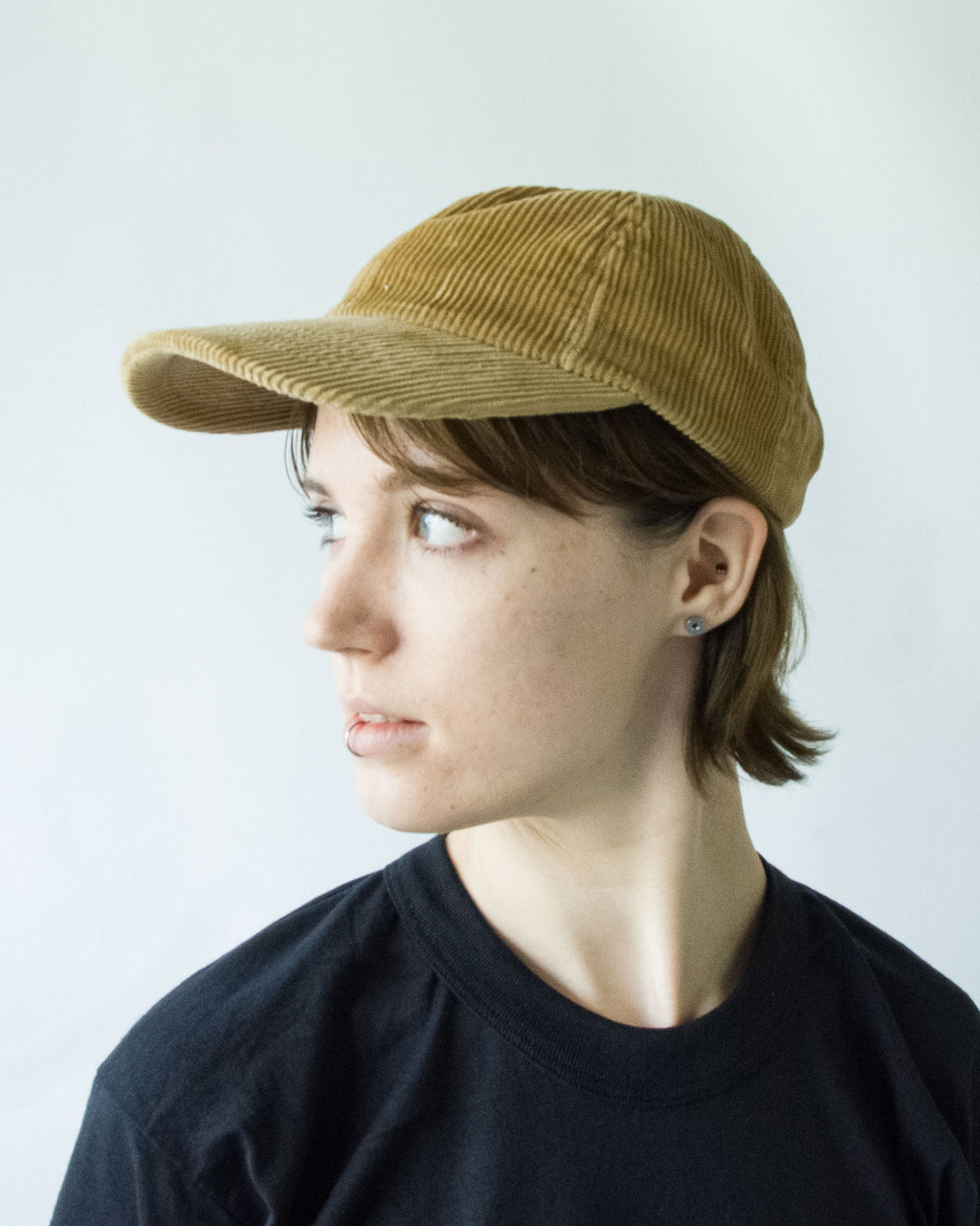 Corduroy Cap - Beige