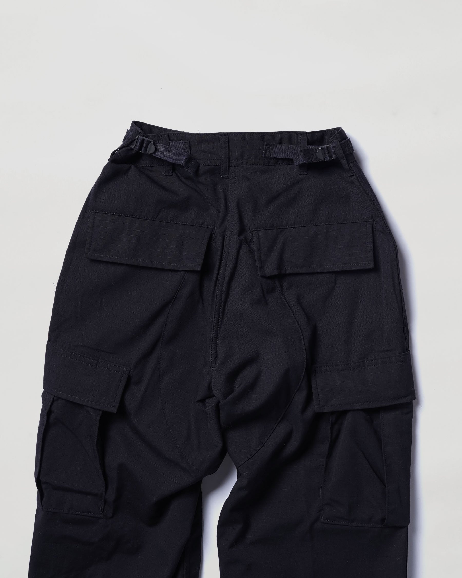 US Cotton x Poly 6 Pockets Pants Black