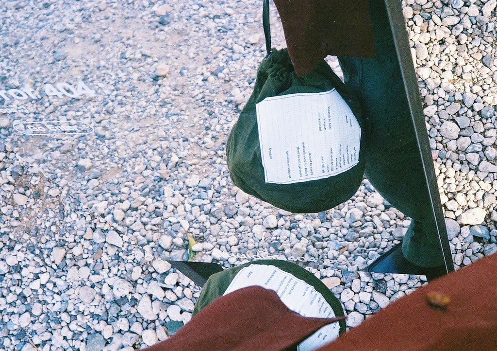 NOS 100%Cotton Mini Pouch