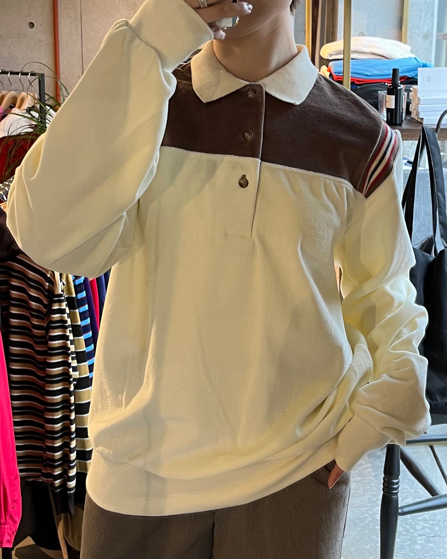 NOS Velour Polo