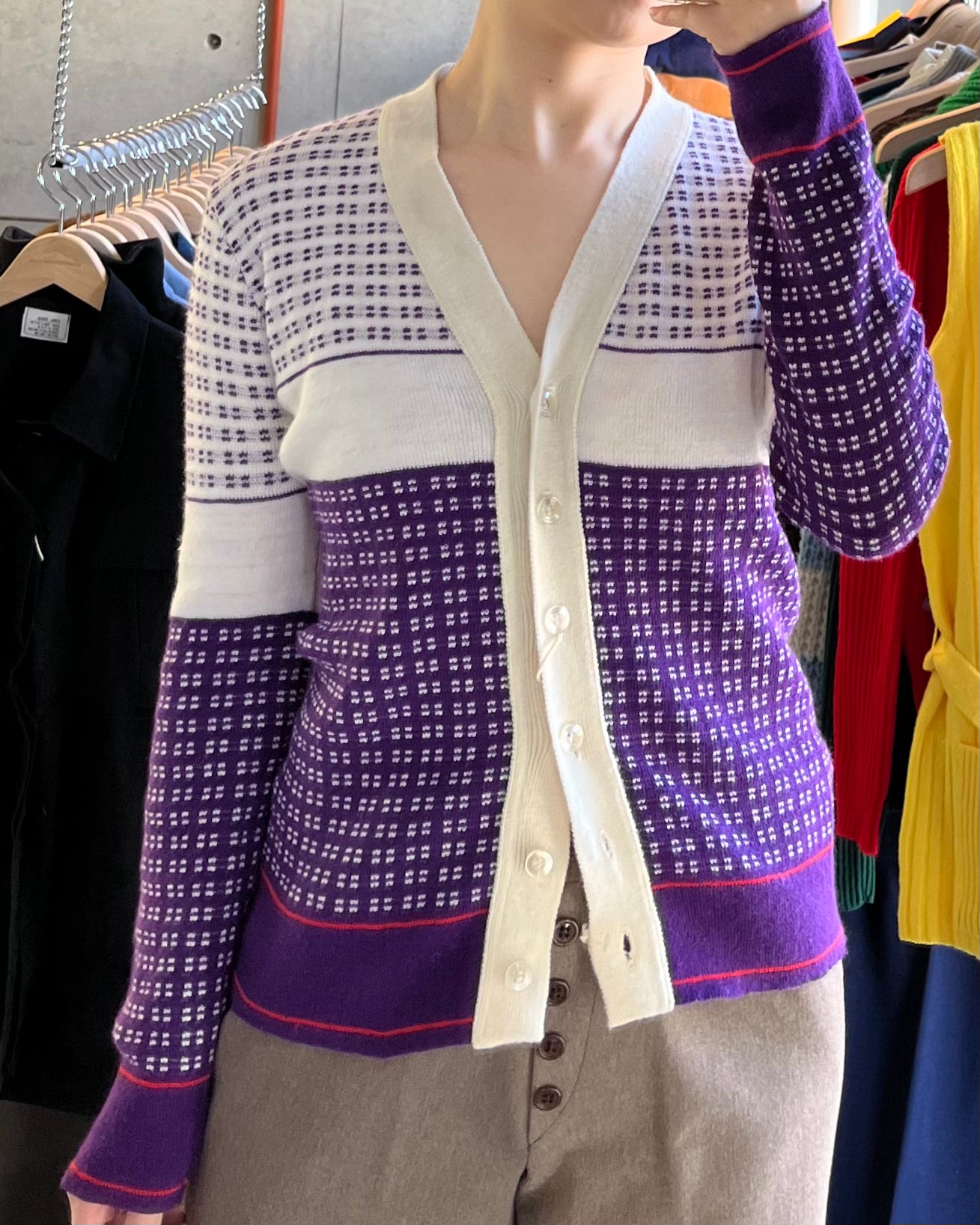 V-Neck Cardigan