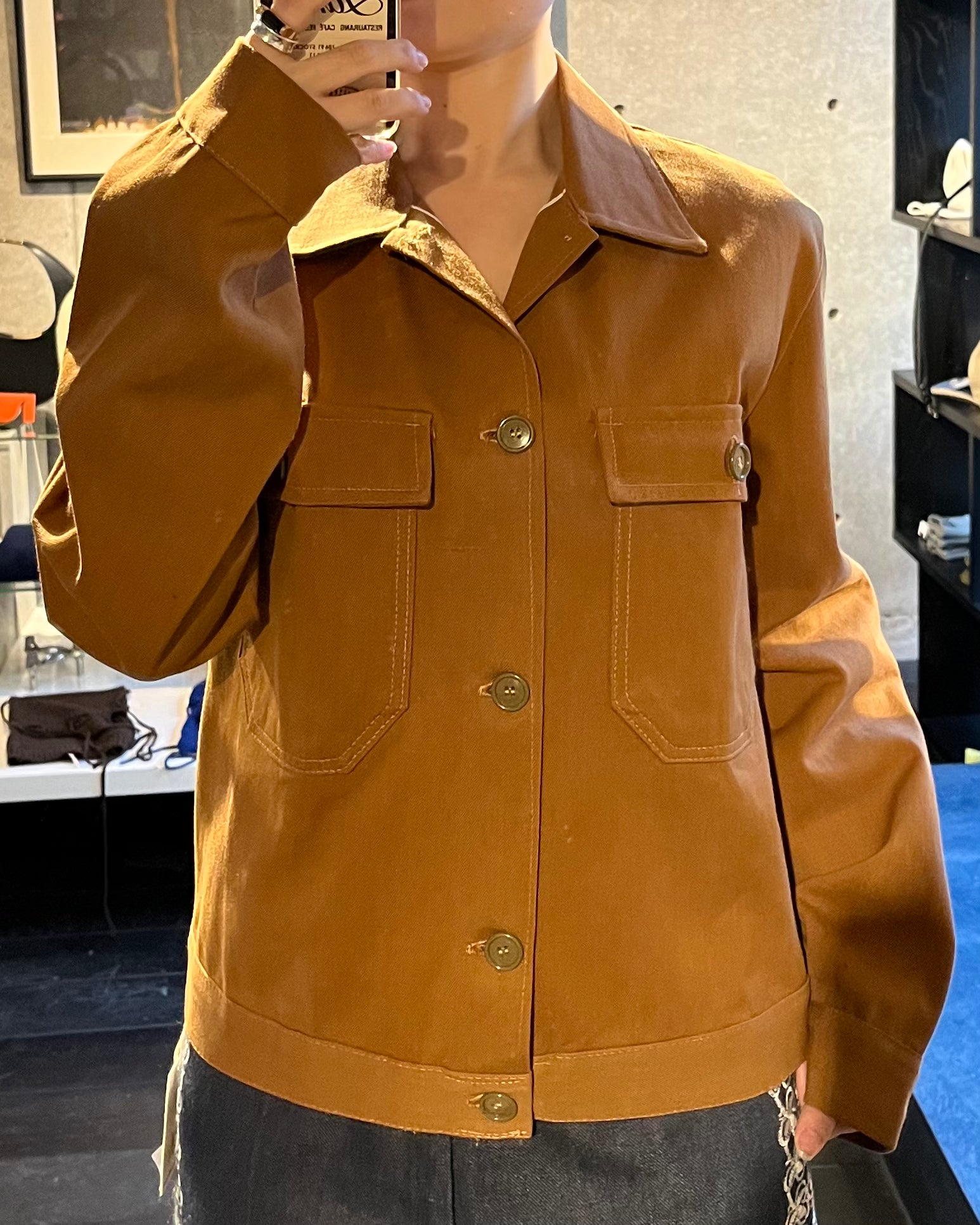 Brown Short Jacket