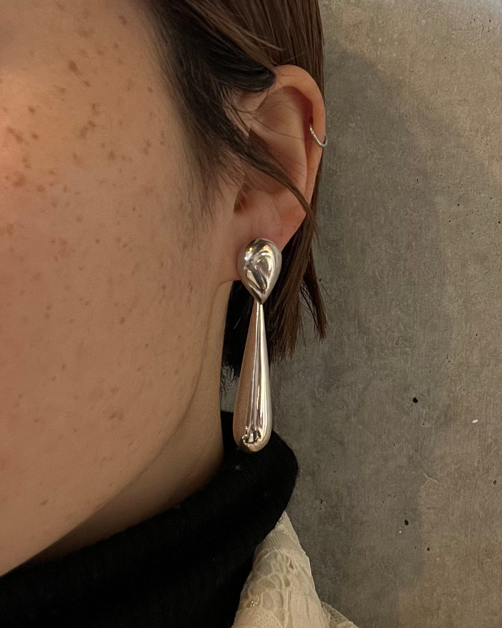 Silver Drop Earrings