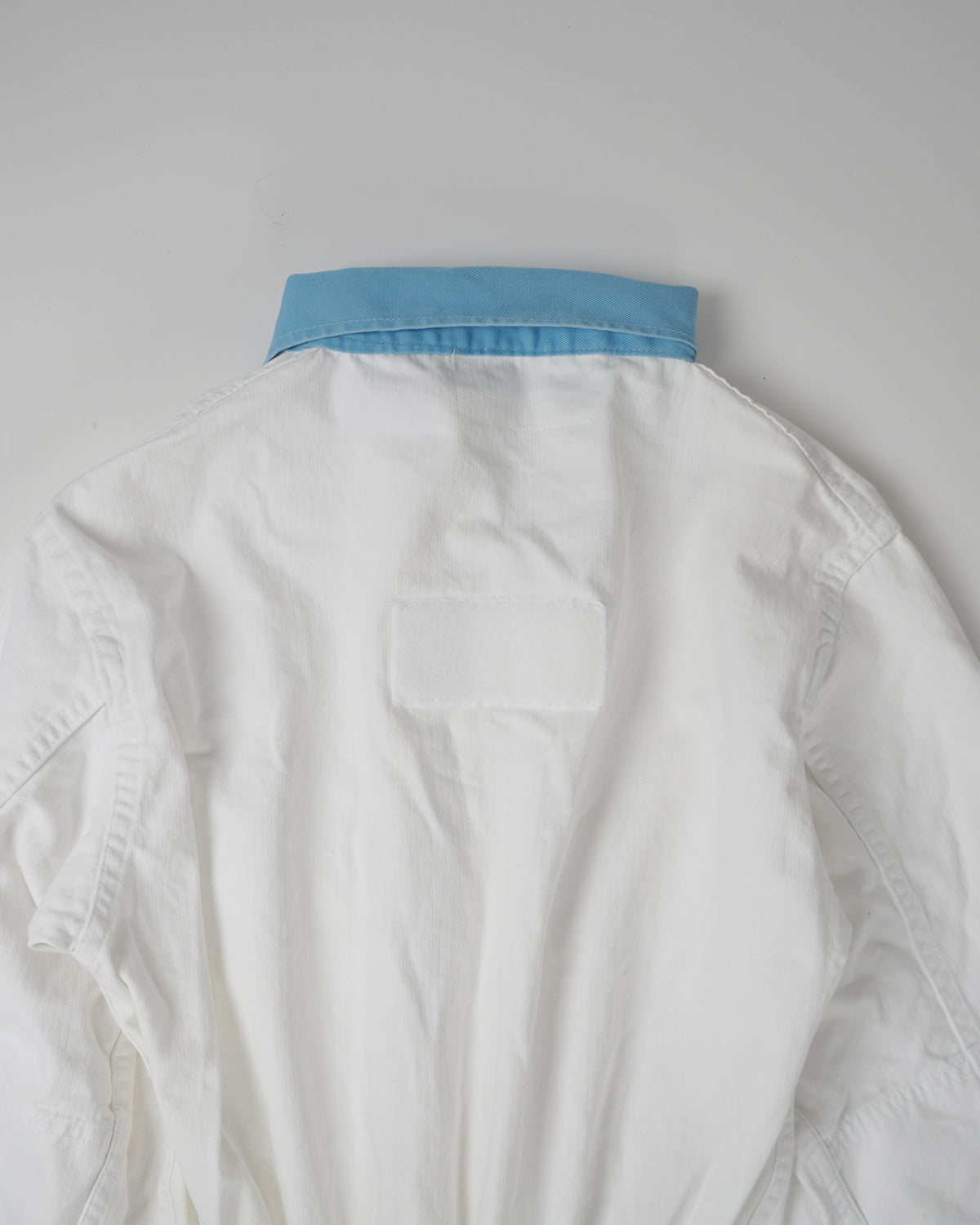 100% Cotton White Jump Suit