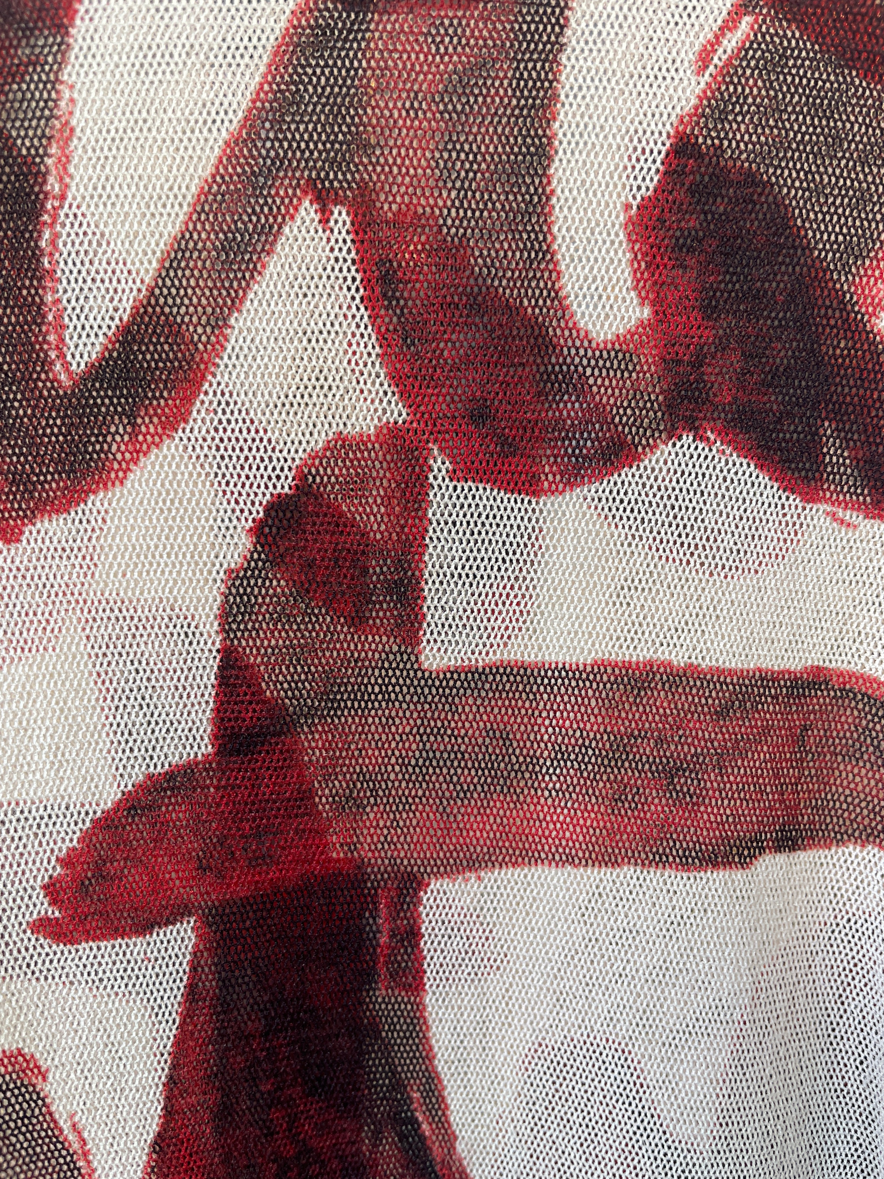 Jean Paul Gaultier Signature Mesh Top