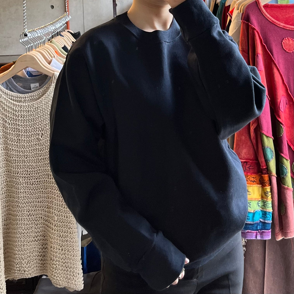 Dark Navy Sweatshirt Made In USA