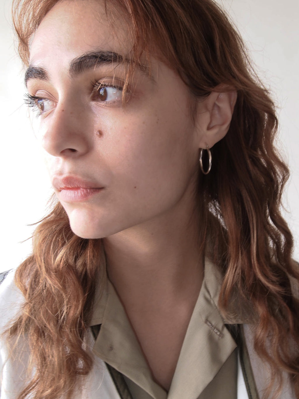 Silver Hoops - 25mm