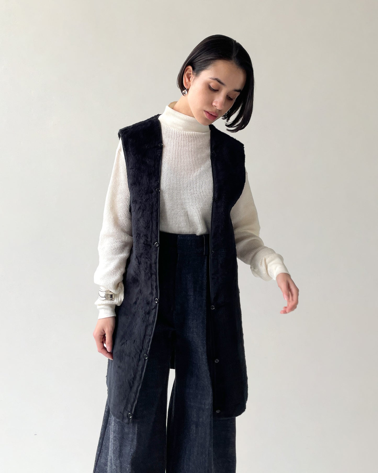Wool x Poly Coat