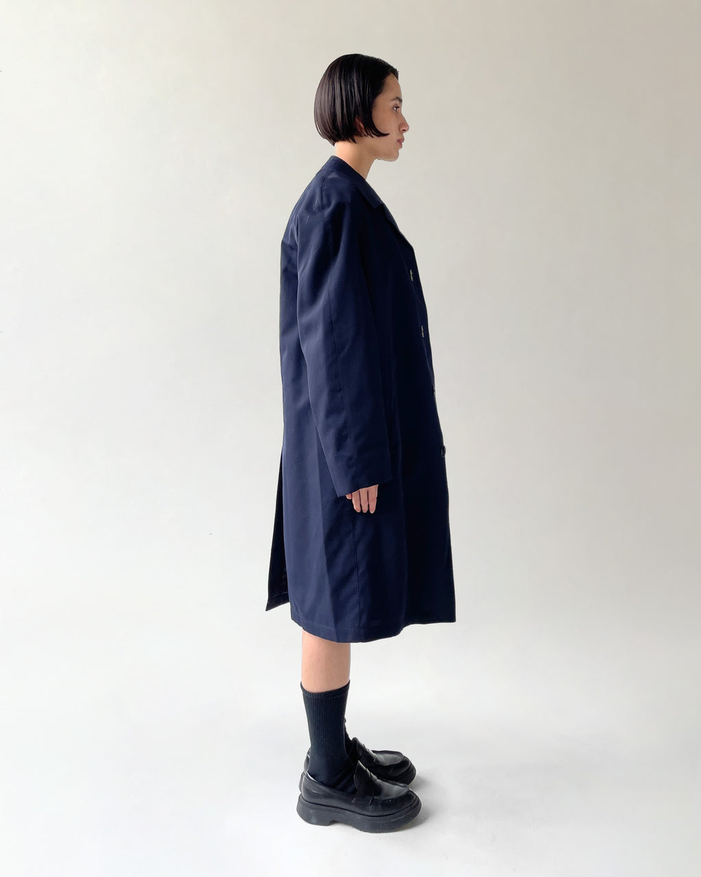 Wool x Poly Coat