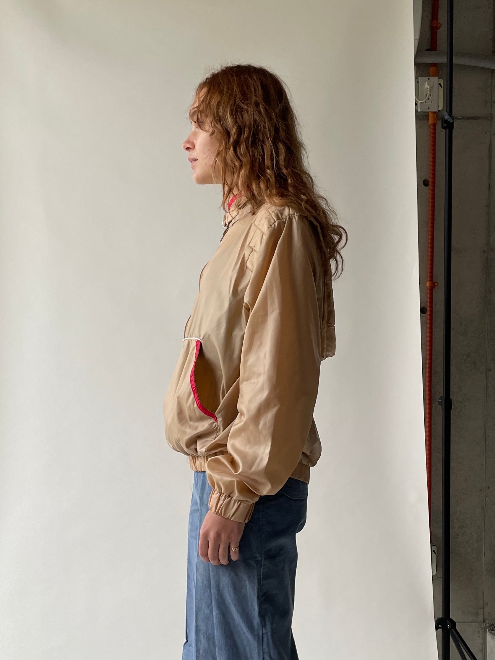 NOS Nylon Pullover - Beige