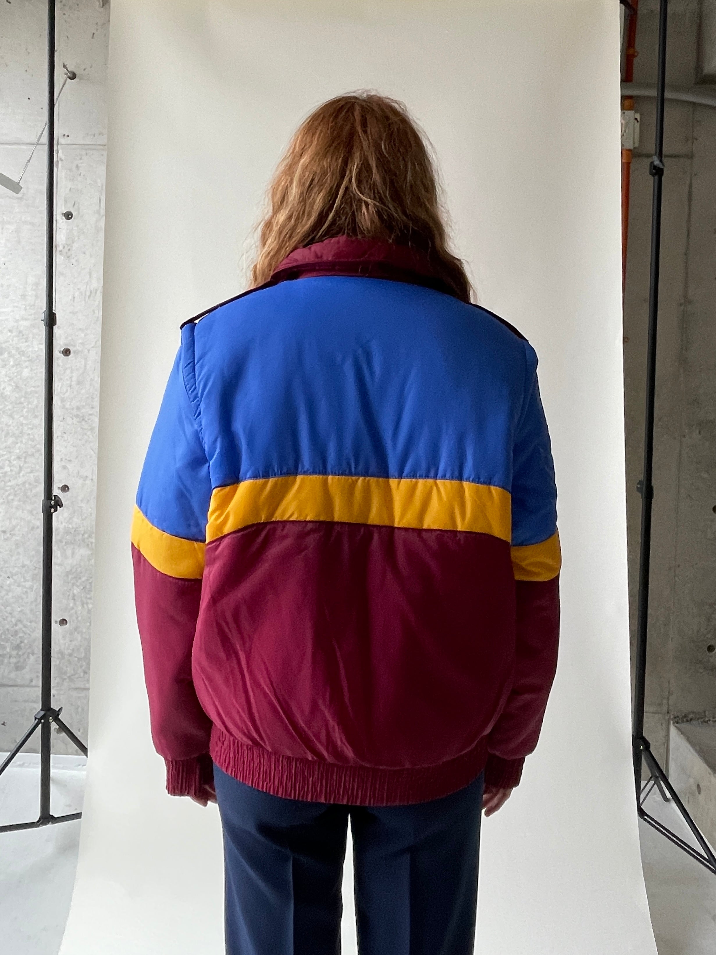 NOS Sleeve Removable Ski Down Jacket