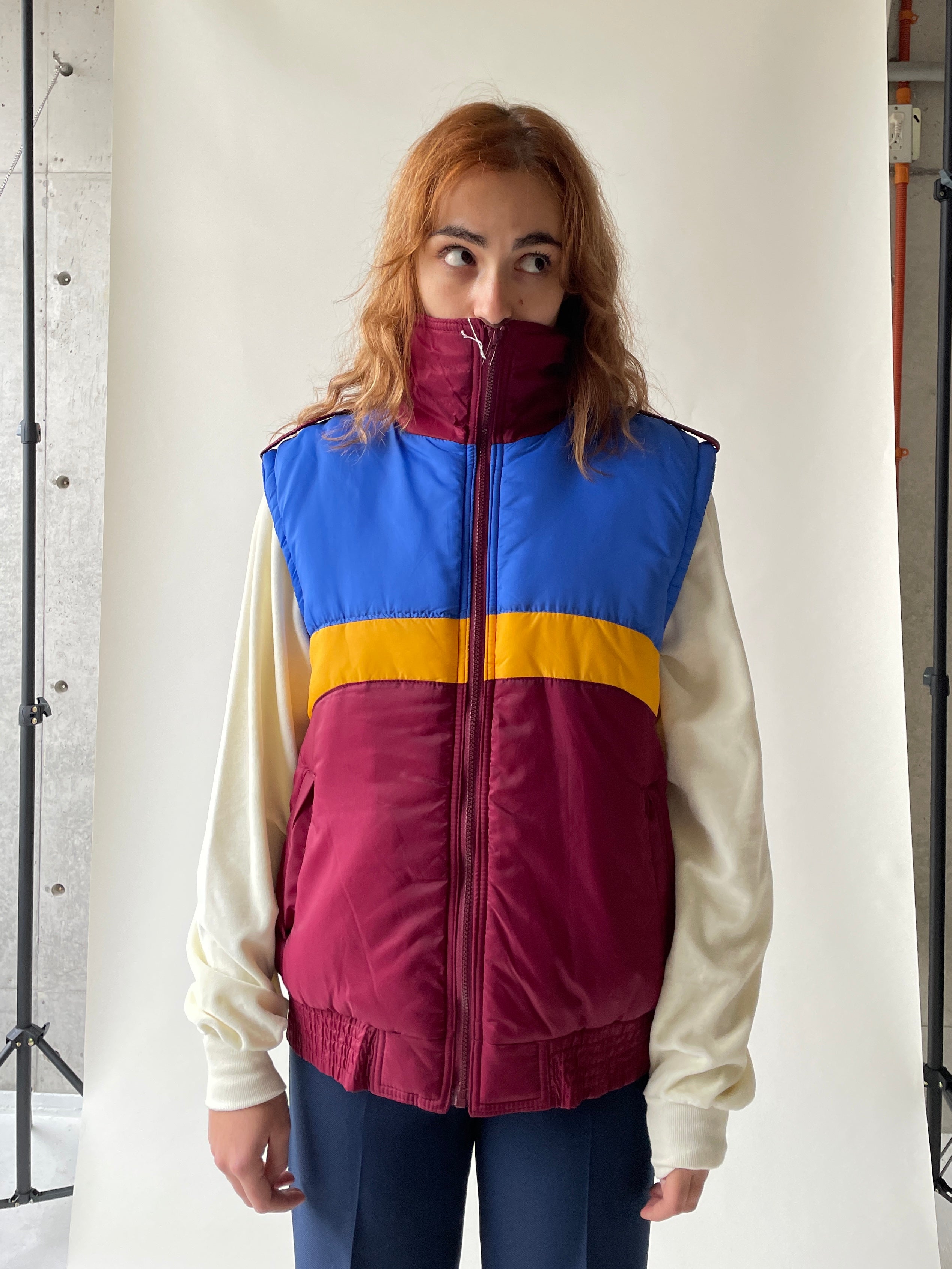 NOS Sleeve Removable Ski Down Jacket