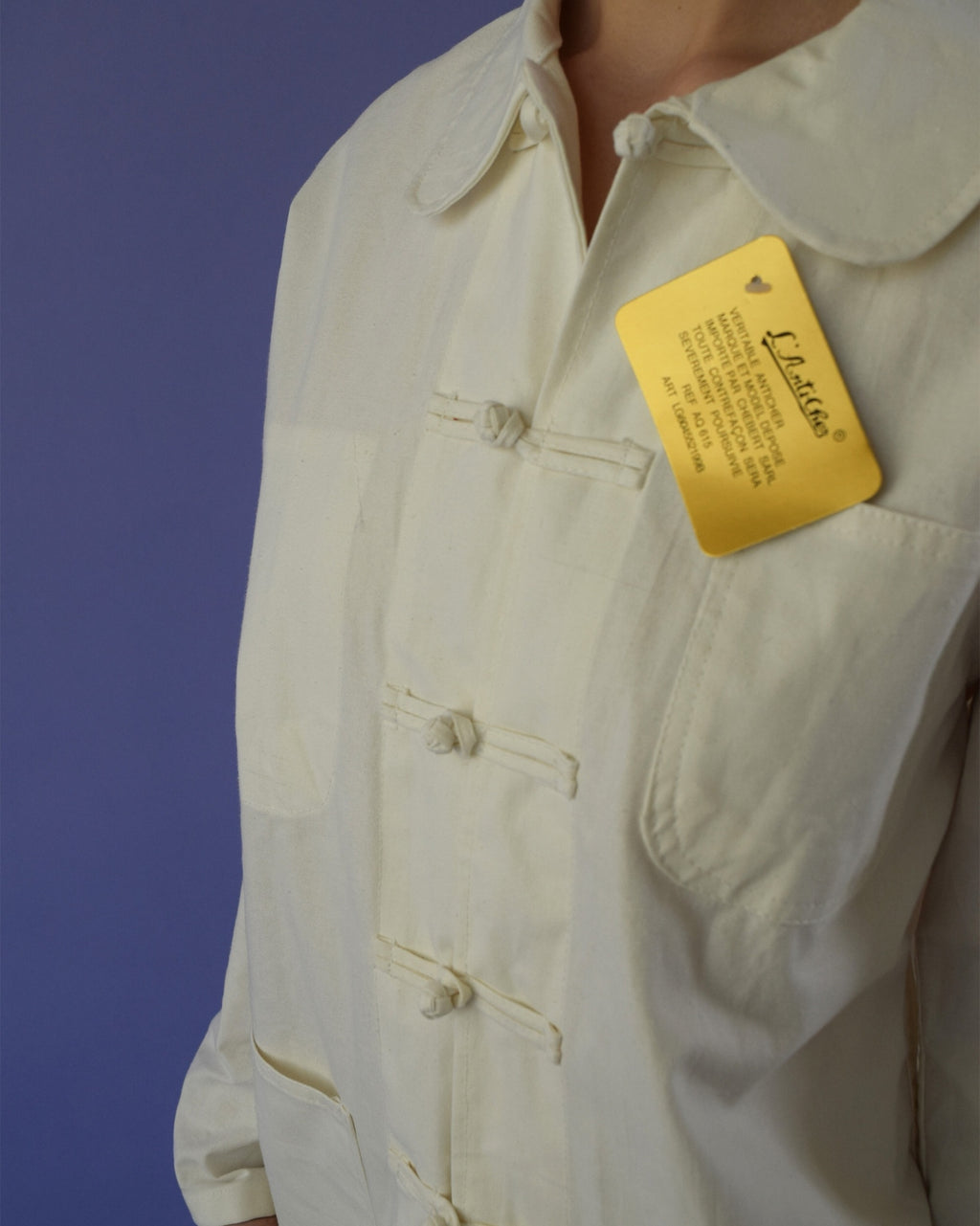 All White China Jacket