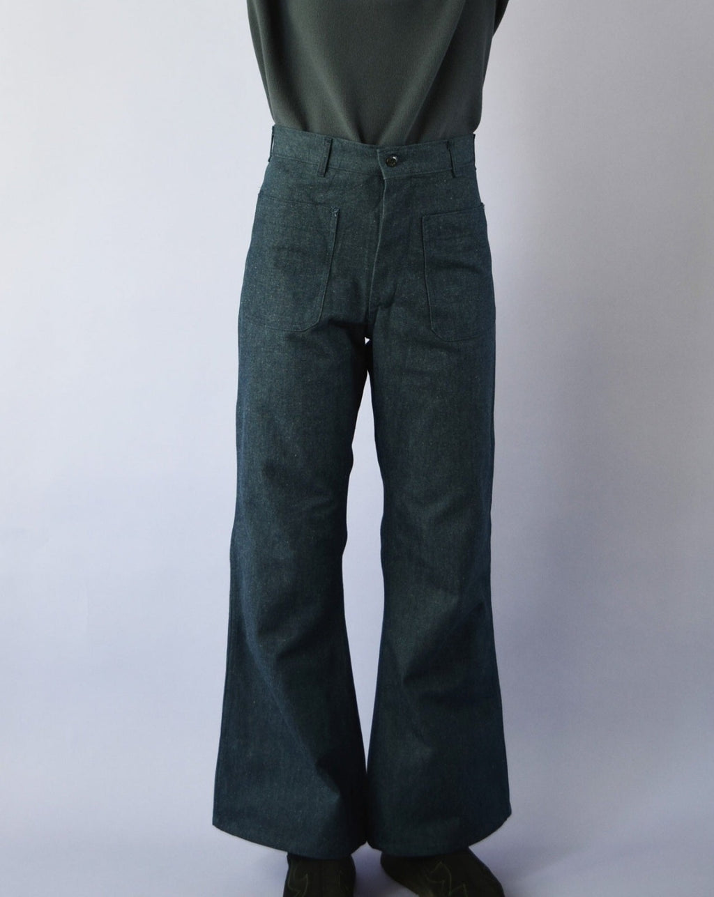 Denim Sailor Pants