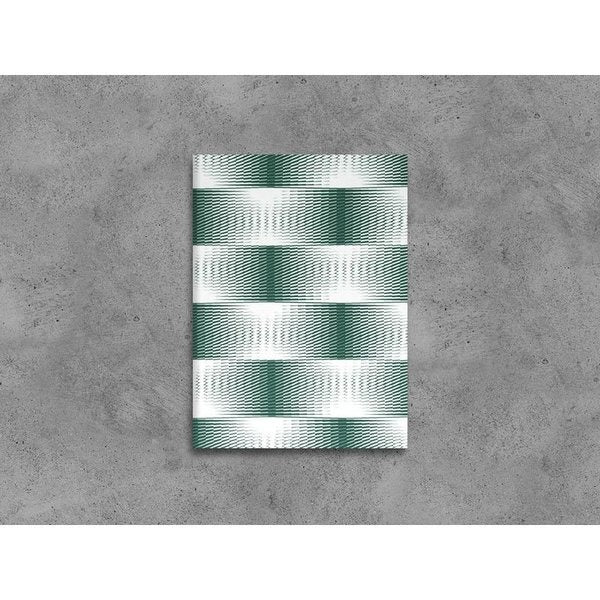 Linen Covered Notebook - Green
