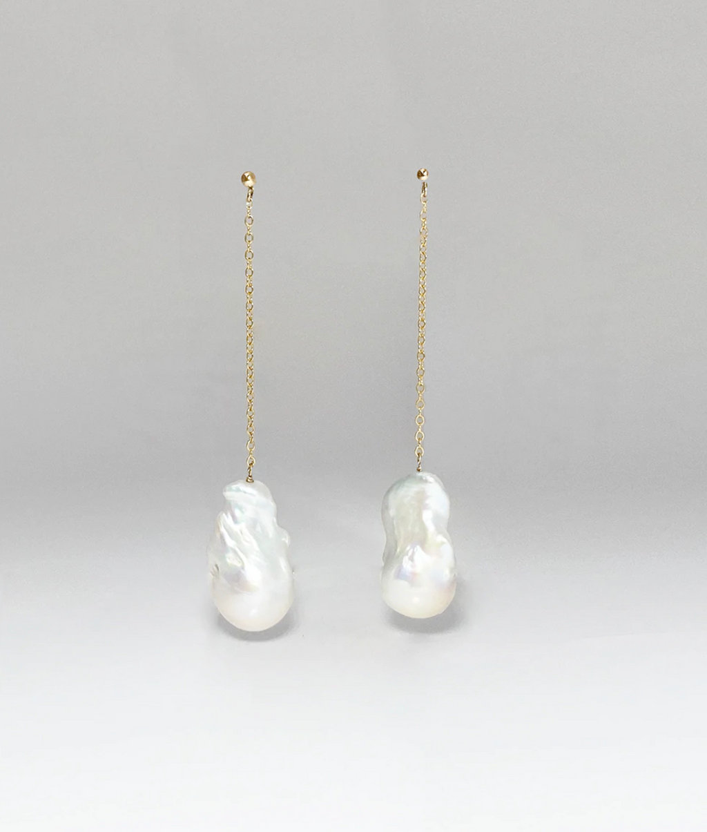 Aurora Baroque Pearl Earrings