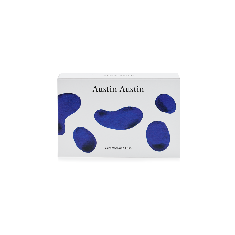 "Austin Austin" Ceramic Soap Dish