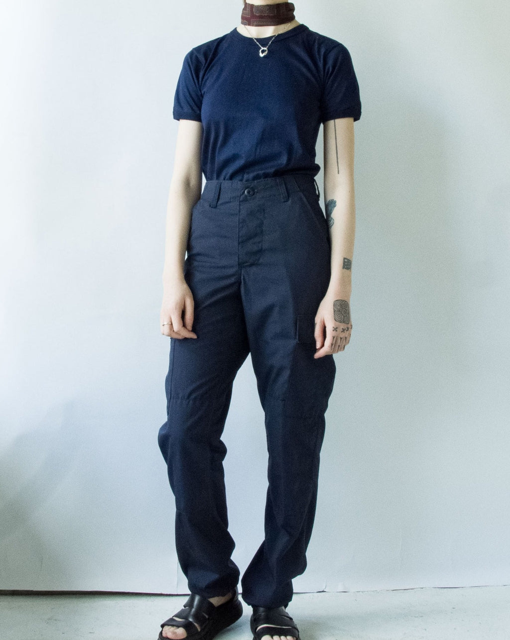 N.O.S US Rip Stop 6 Pockets Pants Navy