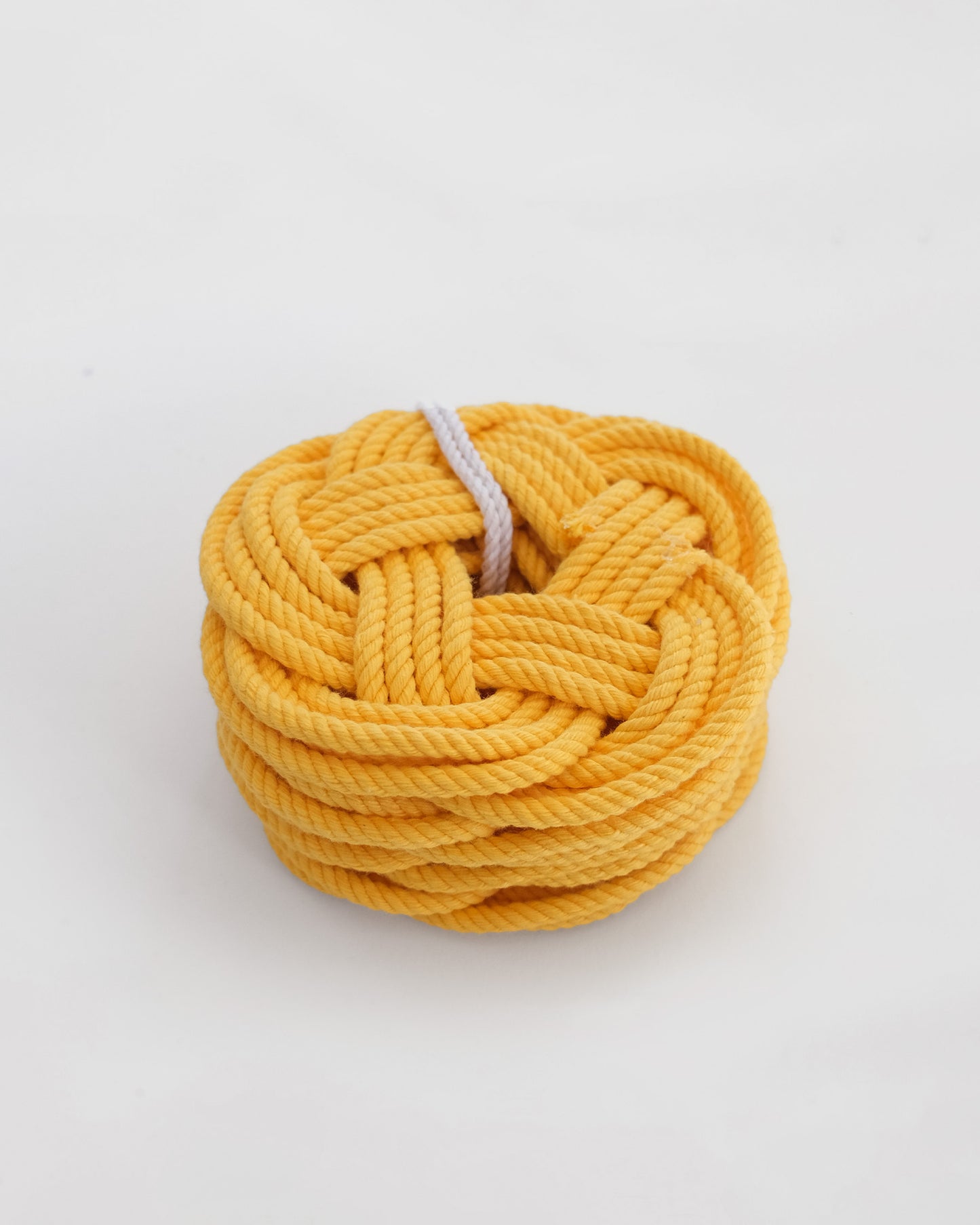 Hand-Woven Knot Coaster Set of 4