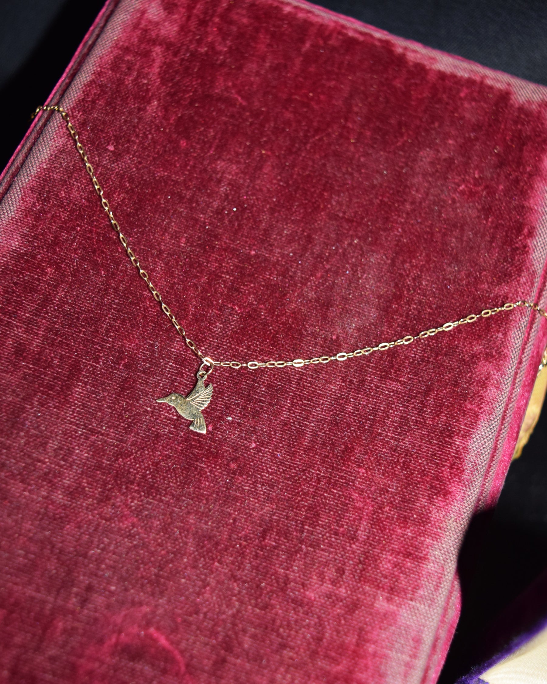 14k Gold Bracelet - Bird
