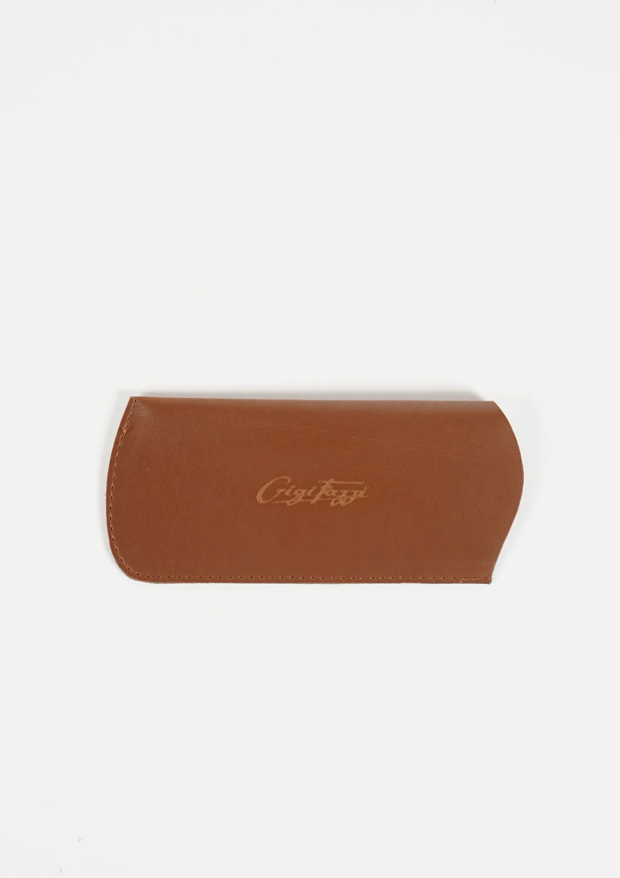 "Gigi Fazzi" Round Sunglasses Hand Made In France - Tortoise