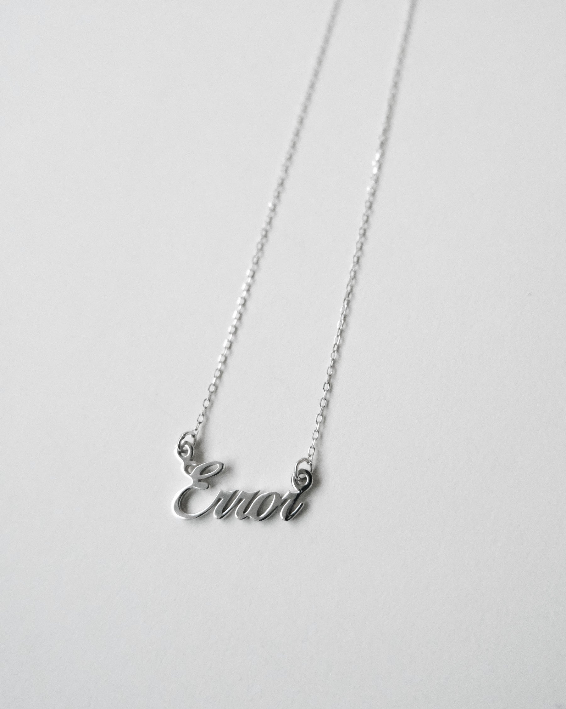 Souvenir Necklace - Error