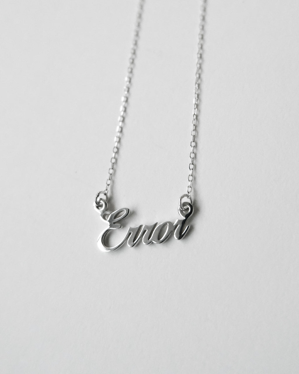 Souvenir Necklace - Error