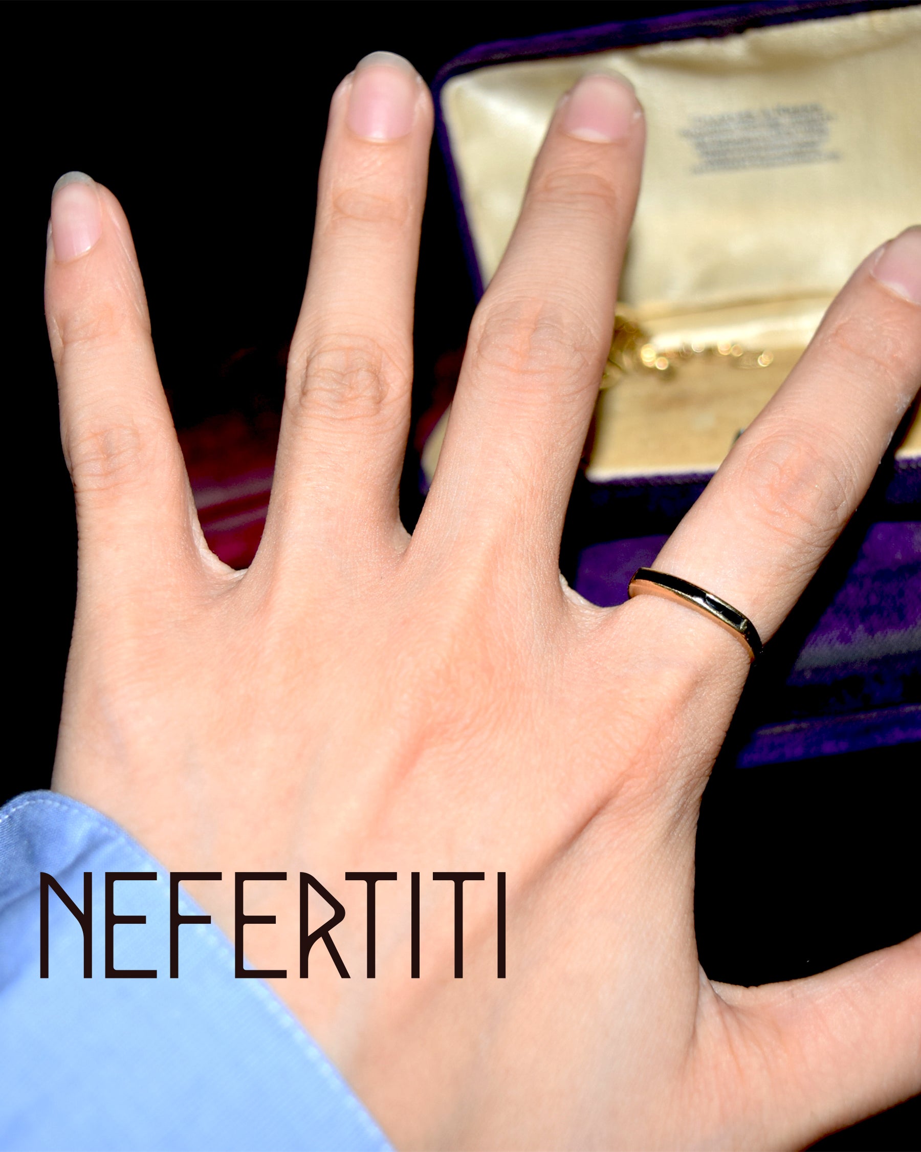 14k Gold × Onyx Ring