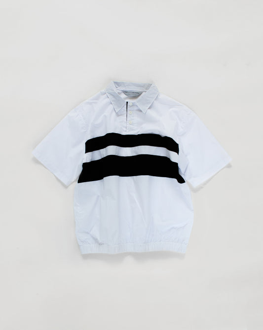 Color Block Polo Shirt Black